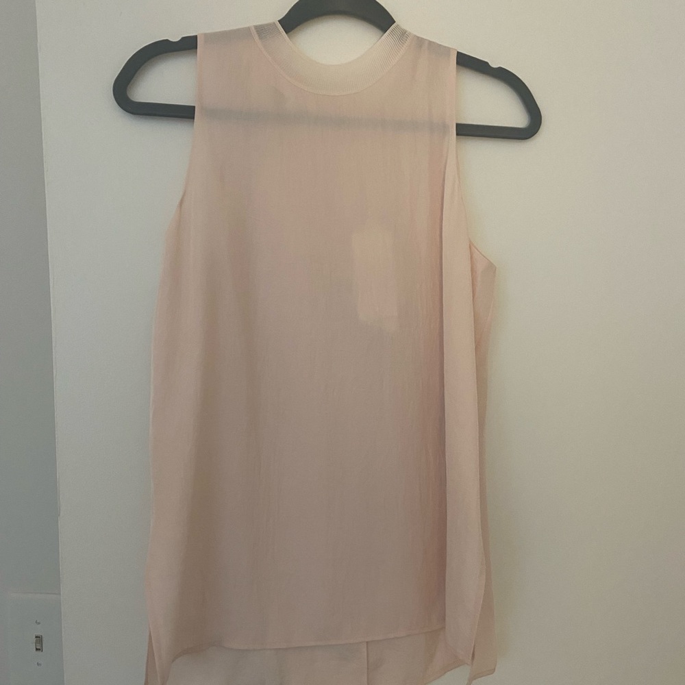 Vince light pink sleeveless top